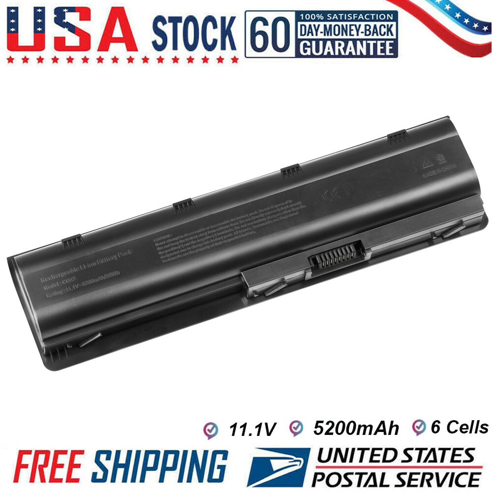 6 Cells  Battery for HP Pavilion dv7 dv6 dv5 g6 g7 dm4 MU06 G72 593553-001 CQ42