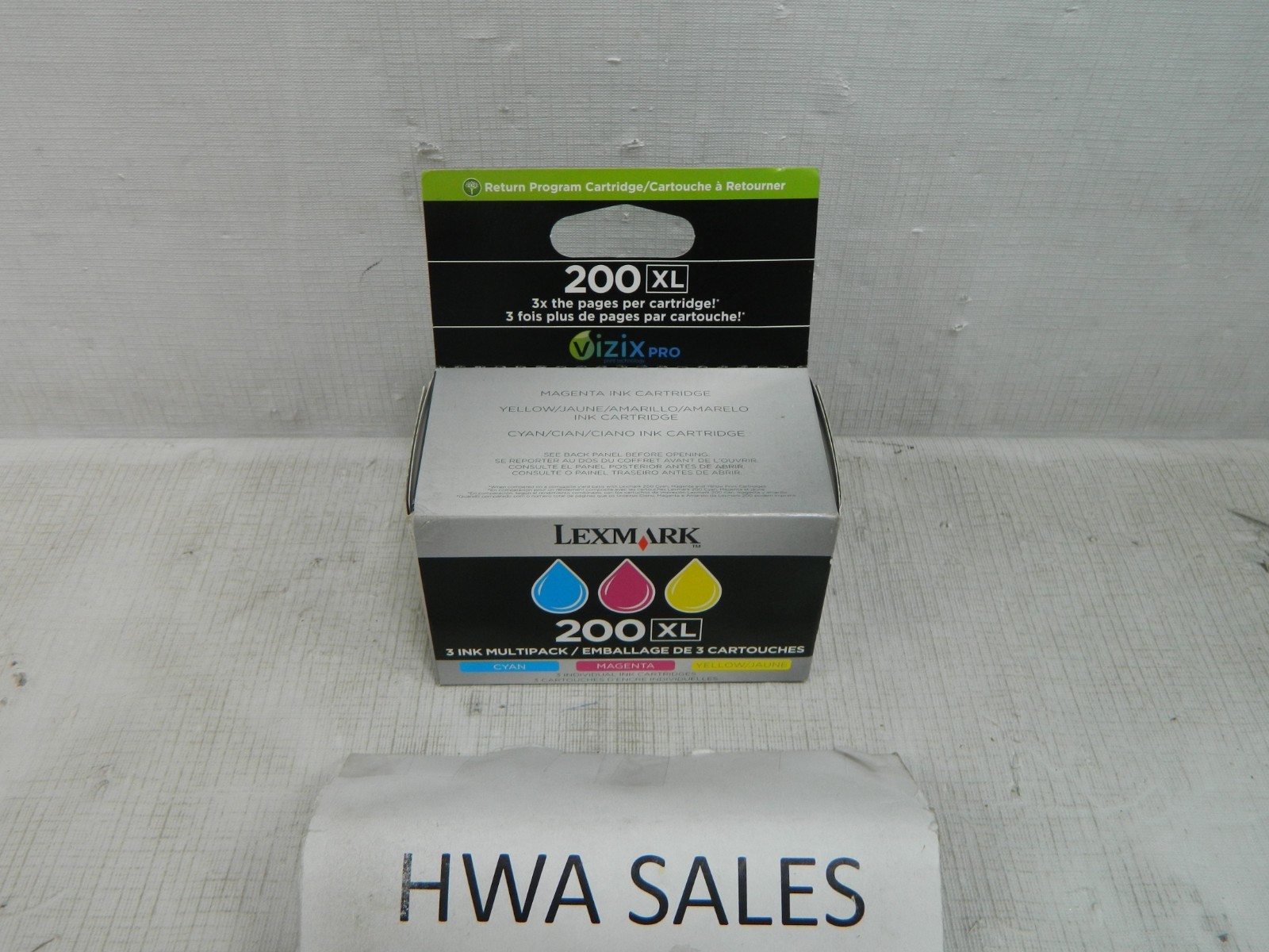 Genuine Lexmark 200XL 14L0269 3 Ink Multipack Ink Cartridges NEW OEM SEALED