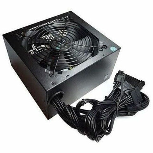 Apevia CAPTAIN550 550W ATX Power Supply 120mm Fan Single +12V Rail Black PSU