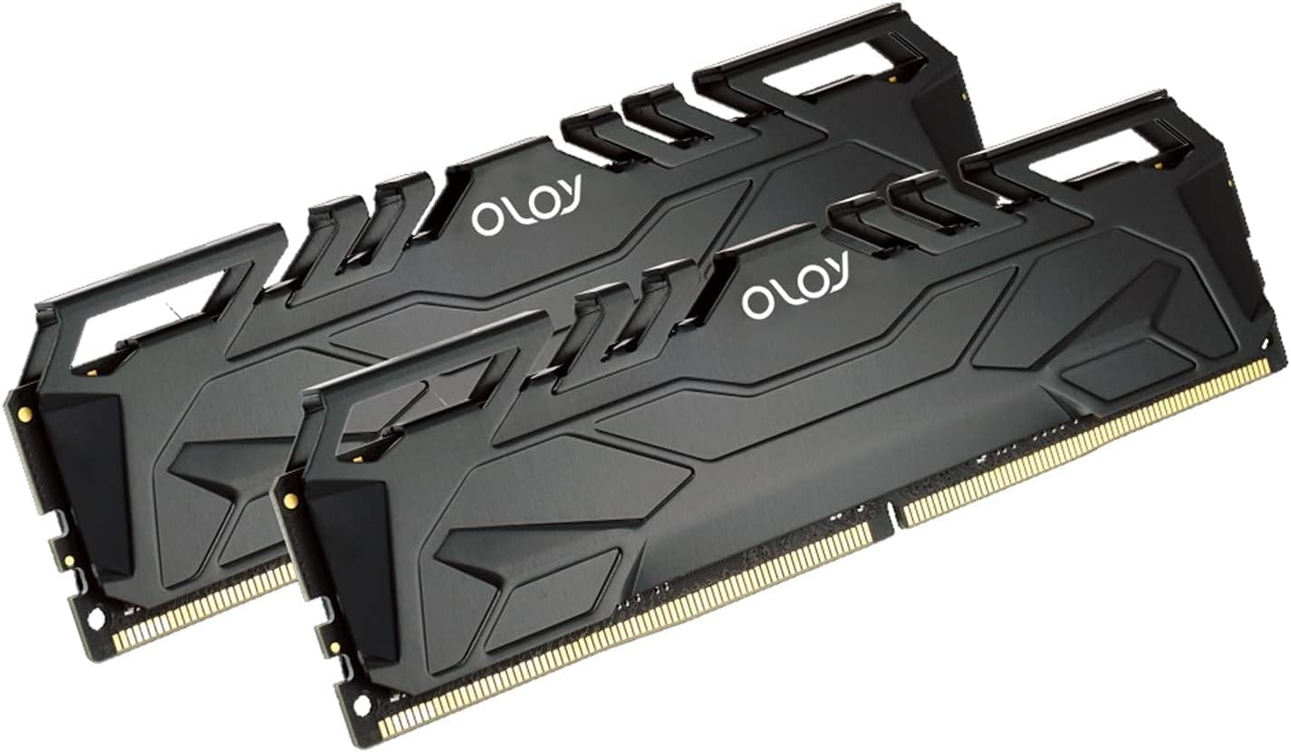 OLOy 16GB DDR4 RAM 2x8GB Black Owl 3200MHz Desktop