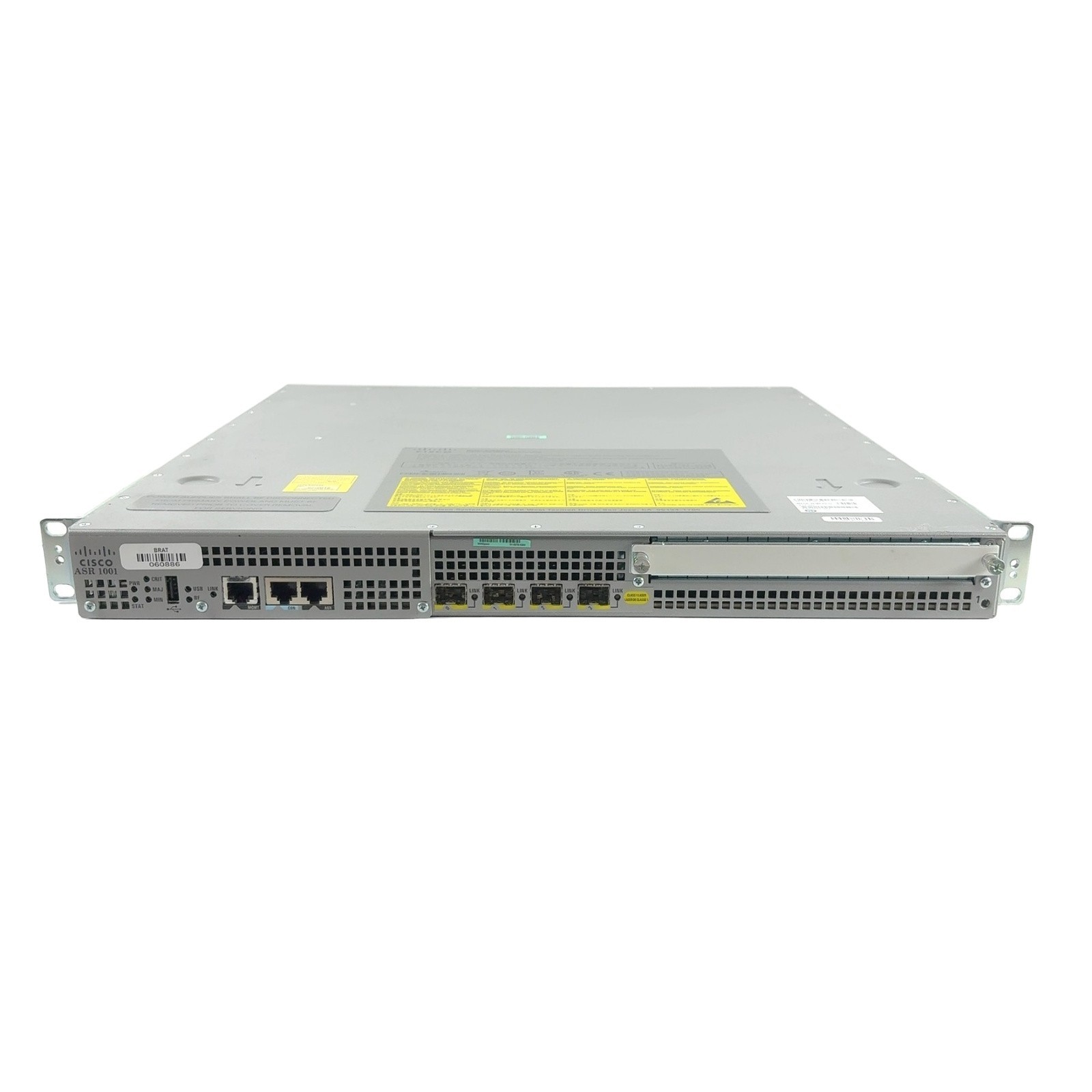 Cisco ASR1001 4-Port Gigabit Ethernet Aggregation Services Router Dual AC PSU