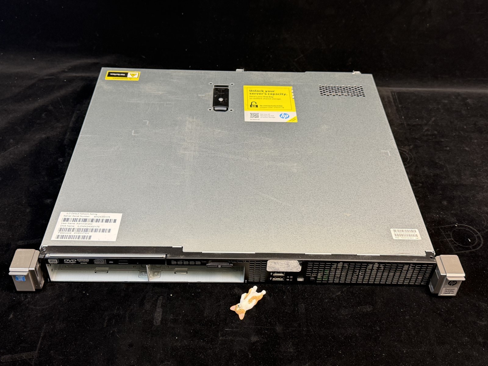 HPE DL320e Gen8 v2 1U Short Depth Server E3-1220v3 3.1GHz 8GB RAM B120i No HDD