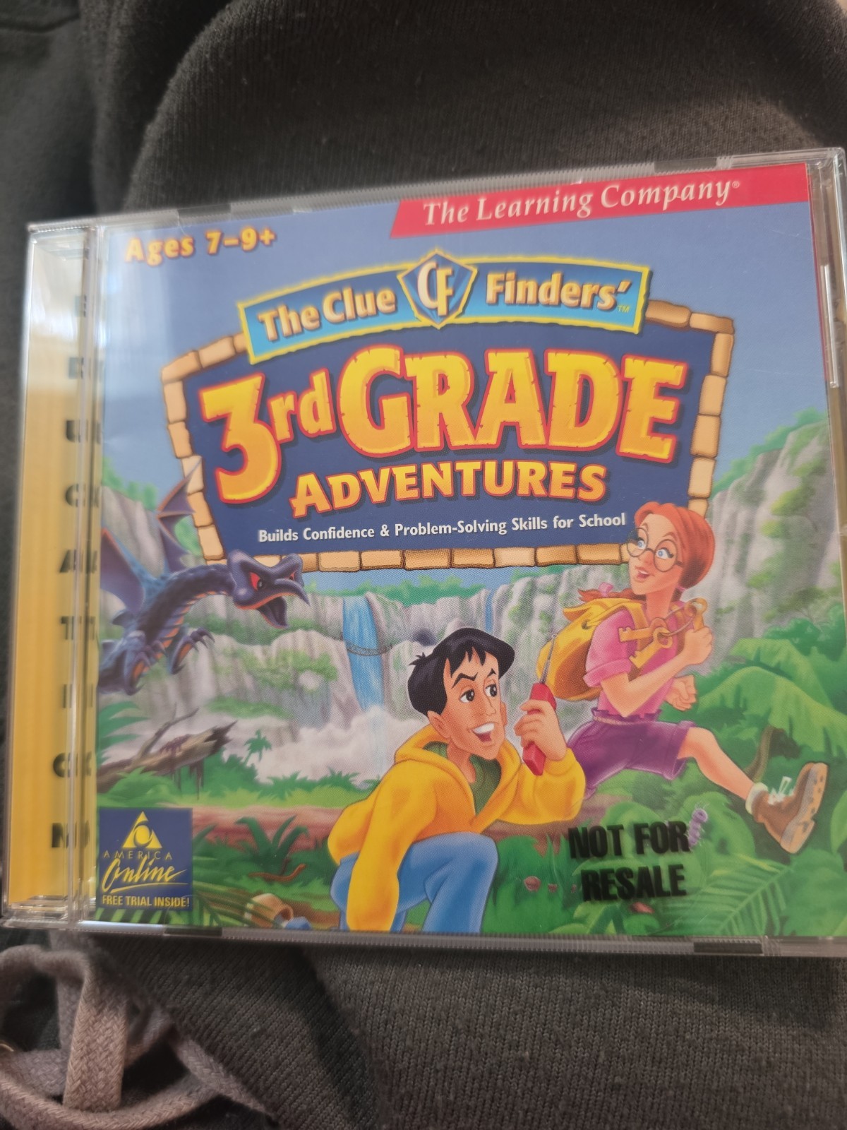 The Clue Finders 3rd Grade Adventures Computer PC Game 1997 CD-ROM