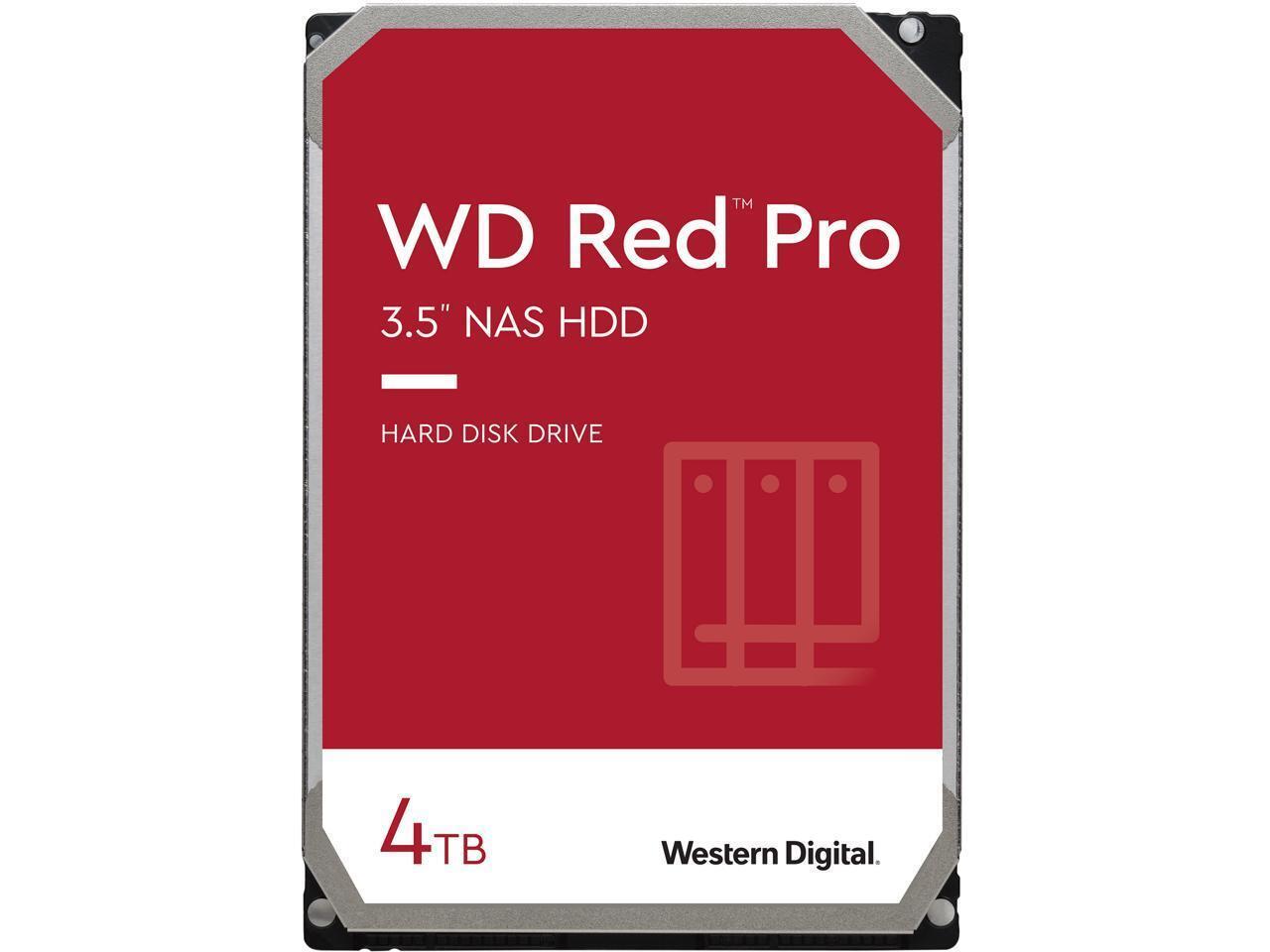 WD RED PRO 4TB SATA 3.5INCH, 256MB