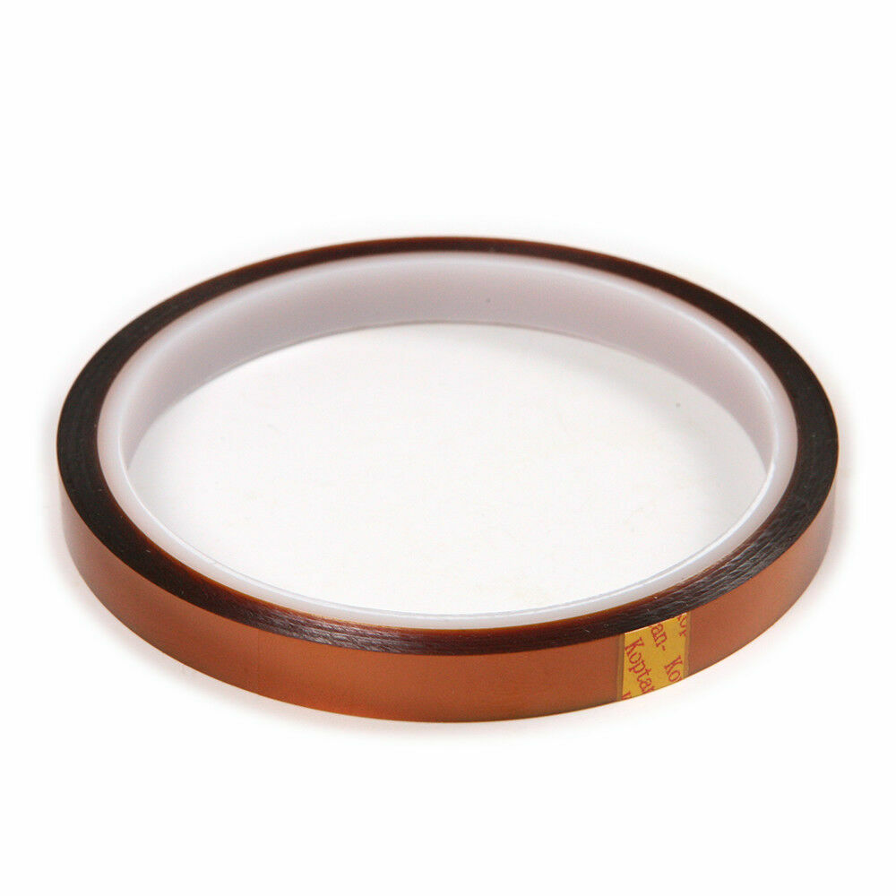 6mm X 33m 100ft Kapton Tape BGA High Temperature Heat Resistant Polyimide CA