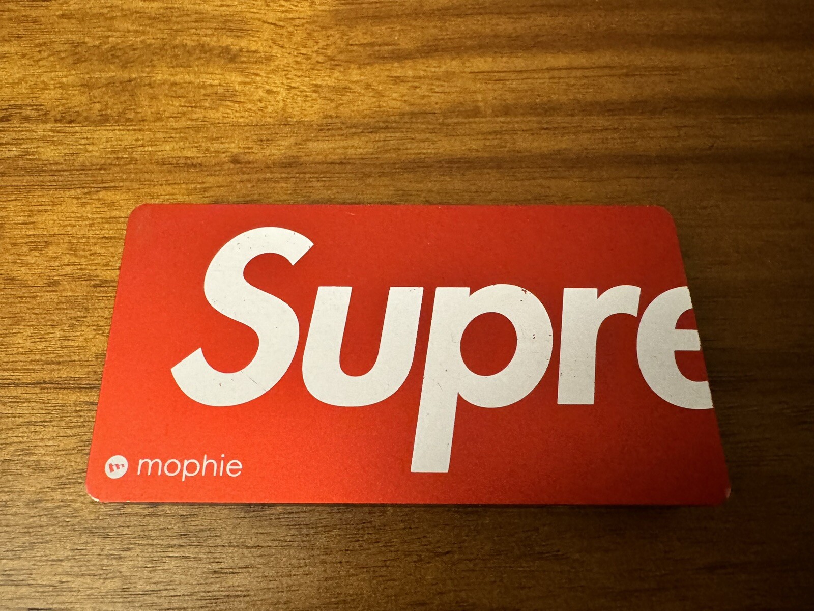 Supreme x Mophie 64GB PowerStation + 64GB Storage Powerbank USB Charger. Rare