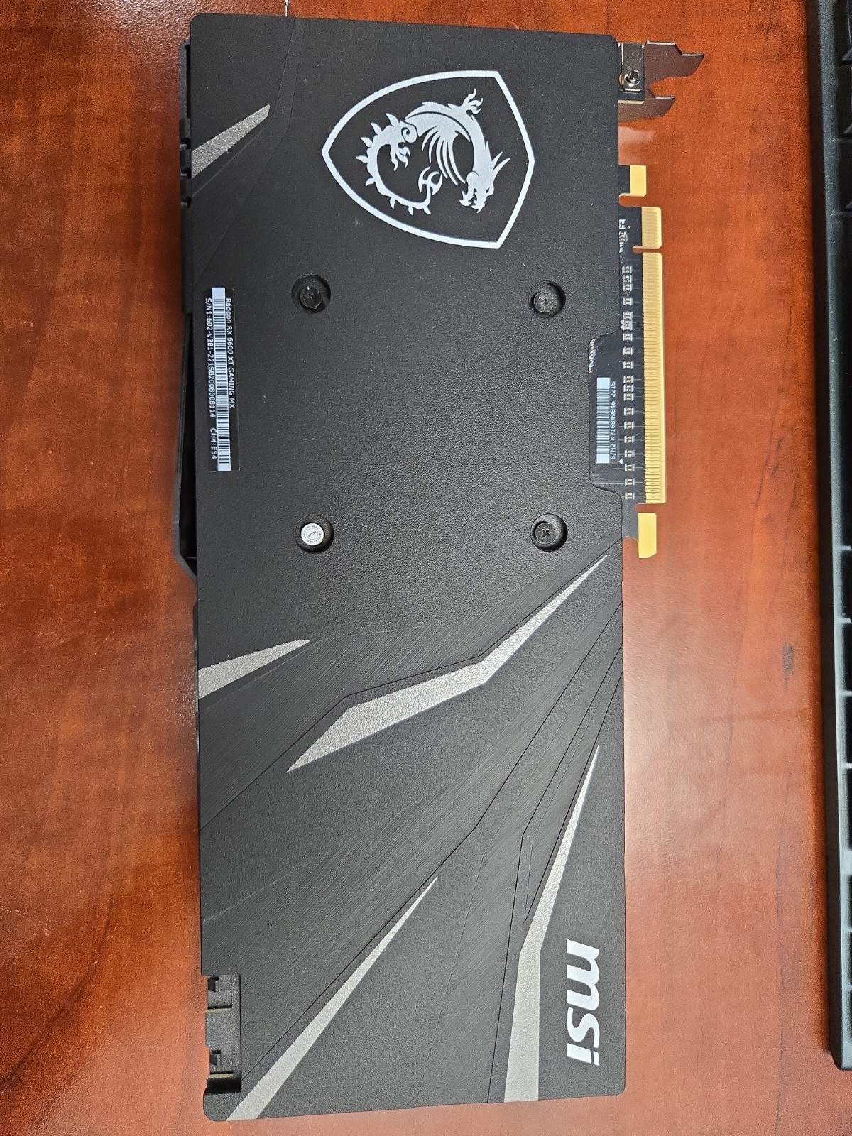 MSI Radeon RX 5600 XT GAMING MX GDDR6 Graphics Card - Used, great condition.