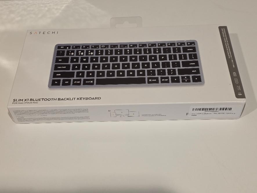 Satechi Slim X1 Bluetooth Backlit Keyboard for MacBook, iPad, iMac |