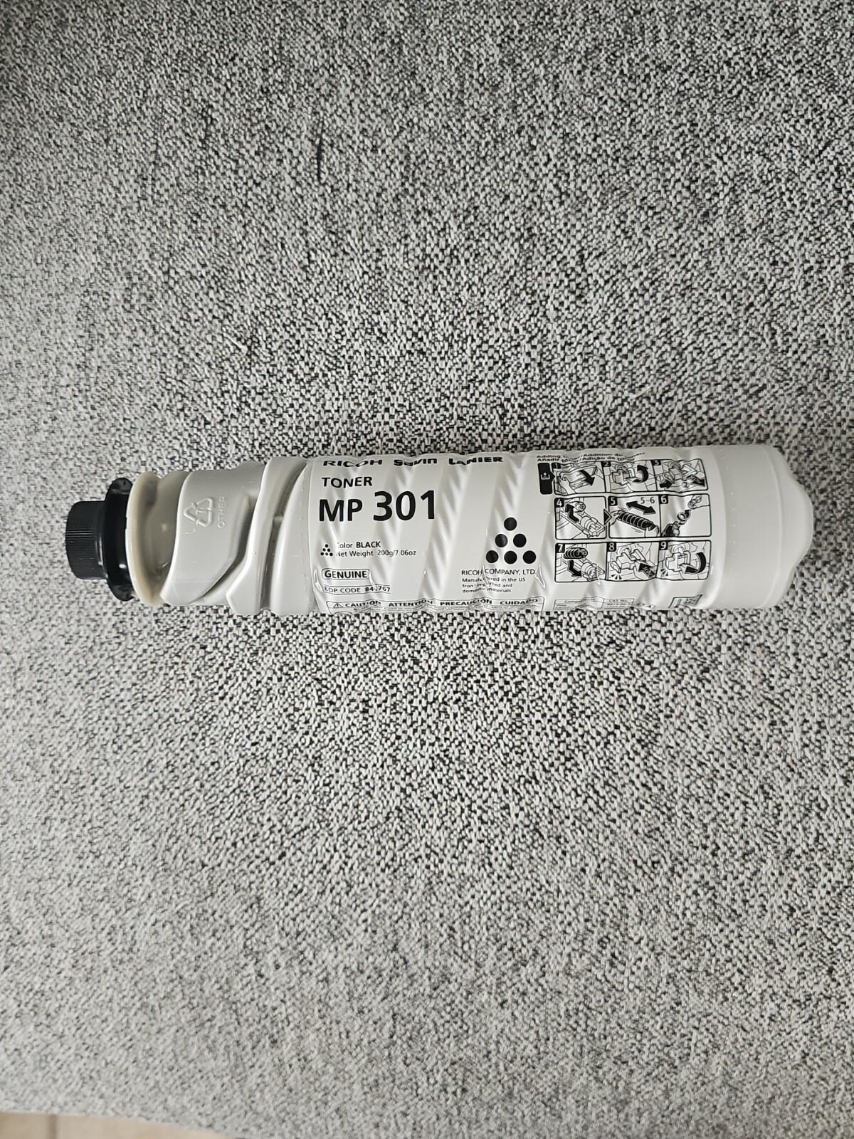 Ricoh 841767 (841714) MP 301SPF Black Toner Cartridge