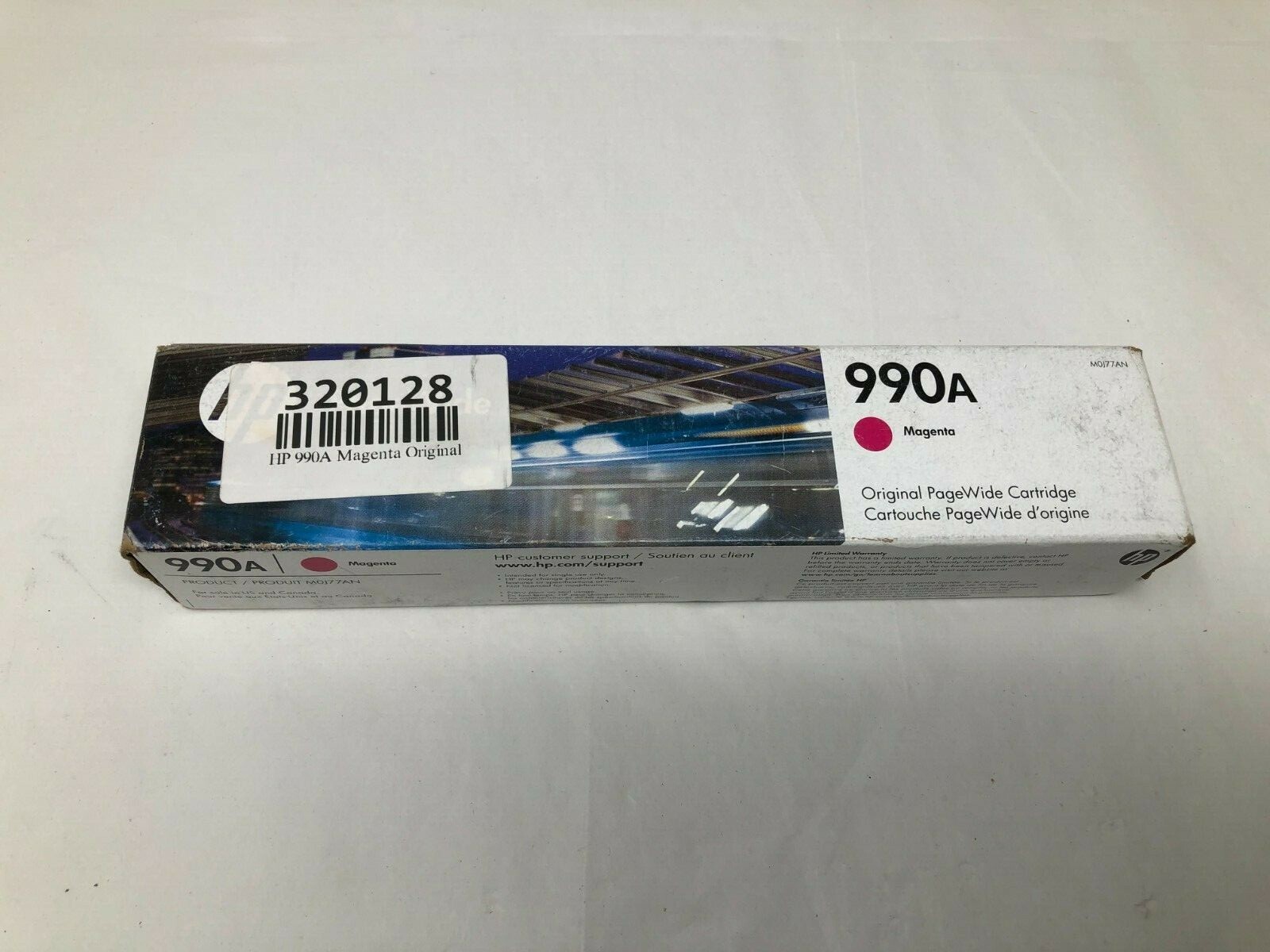 HP M0J77AN 990A Magenta Original Page Wide Cartridge Ship In US Only