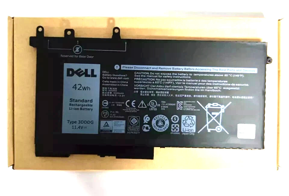 Genuine OEM Dell Battery 42Wh 3DDDG 3VC9Y For Latitude 5491 E5491 5591 049XH US