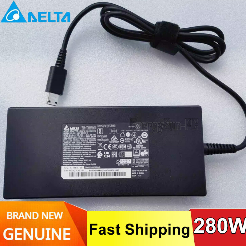 MSI ADP-280EB D A22-280P1A Original 280W Power Supply Charger AC DC Adapter