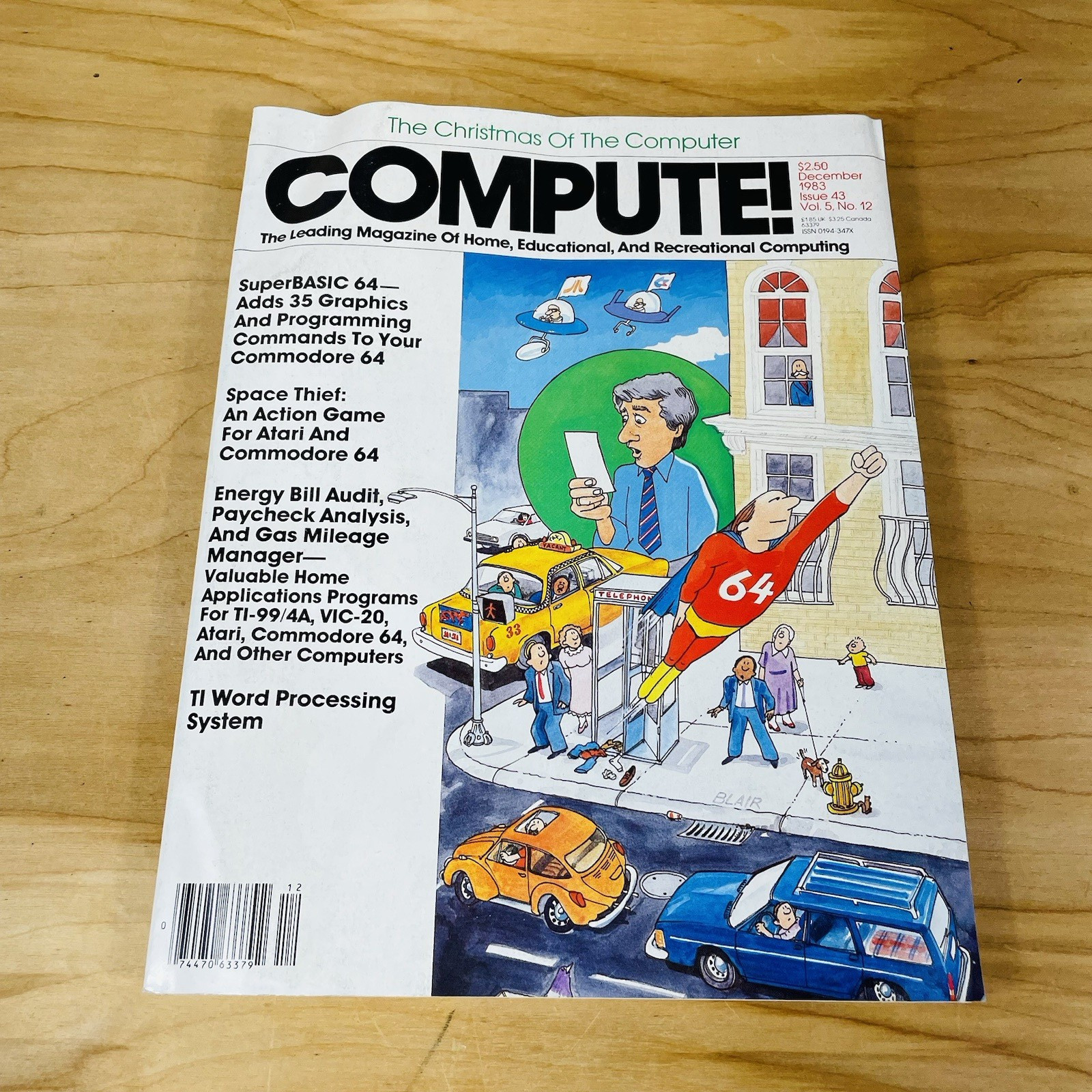 COMPUTE American home computer magazine Vol. 5, No. 12, Issue 43 December 1983