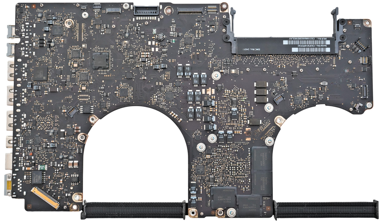 820-2914-A / 661-5965 MacBook Pro i7 2.2GHz 2011 A1297 Disabled GPU Logic Board