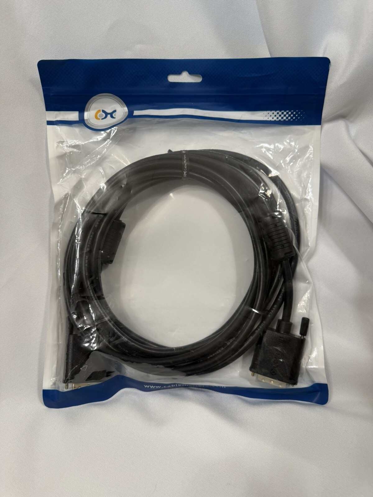 Cable Matters 15 Ft DVI-D Dual Link Cable - Male- New 