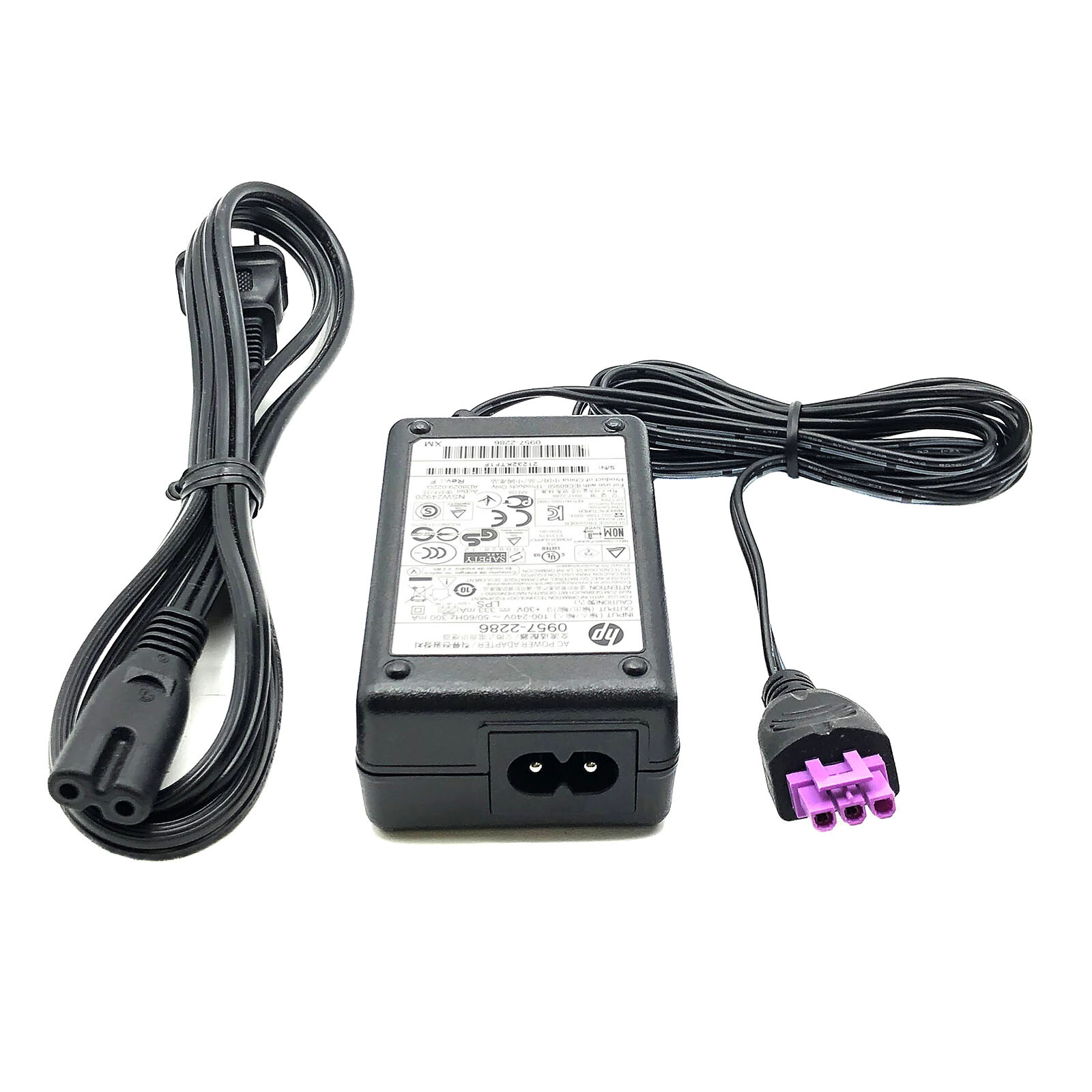 NEW Authentic 10W HP AC DC Adapter 0957-2286 30V 333mA (0.33 A) OEM