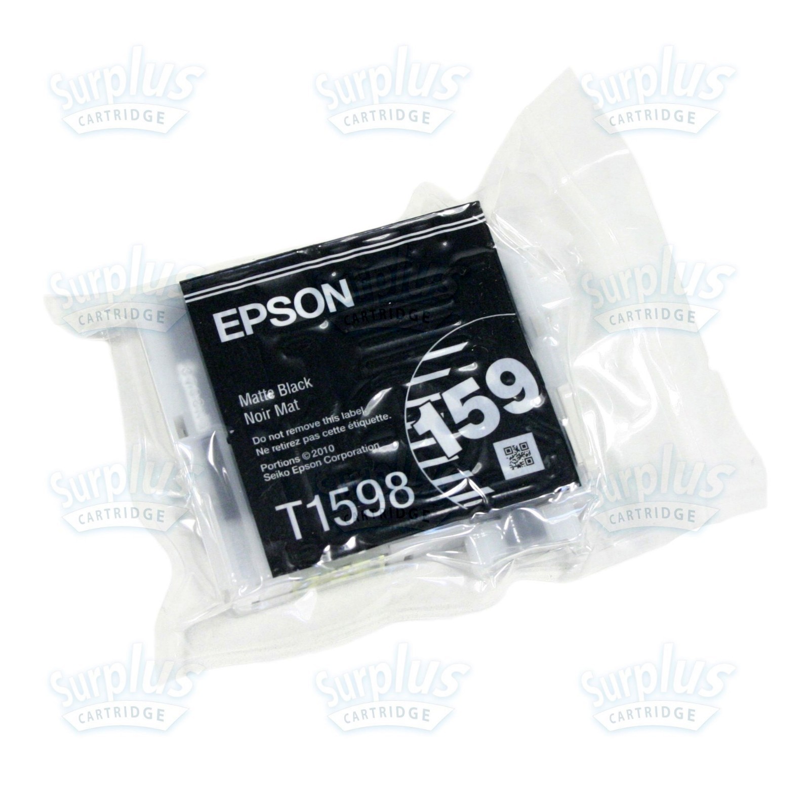 Genuine Epson 159 Matte Black Cartridge T1598 T159820 T159 Stylus Photo R2000