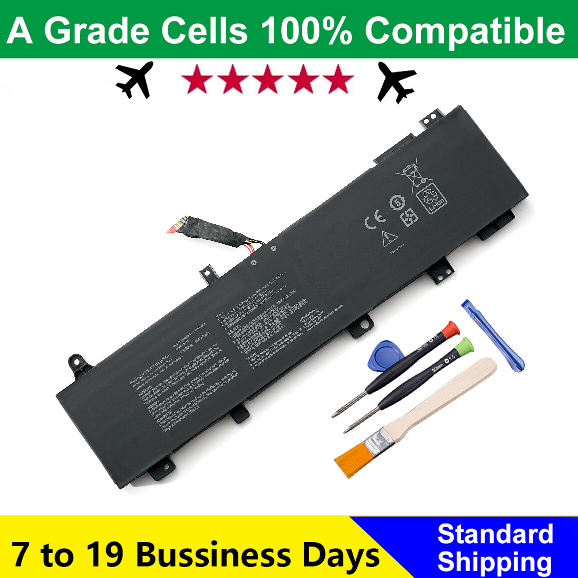 90Wh C41N1906-1 Laptop Battery For ASUS TUF Gaming FA506 F15 FX506 A17 FA706IU
