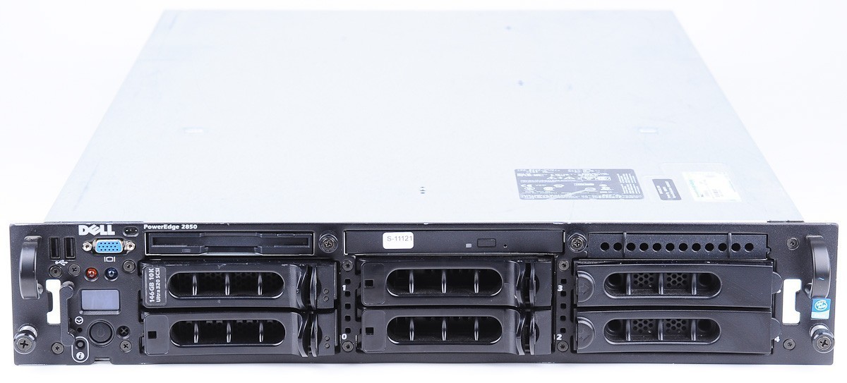 Dell PowerEdge 2850 Rack Server 2x Intel Xeon 2.80 GHz DualCore 4GB ECC DDR2 RAM