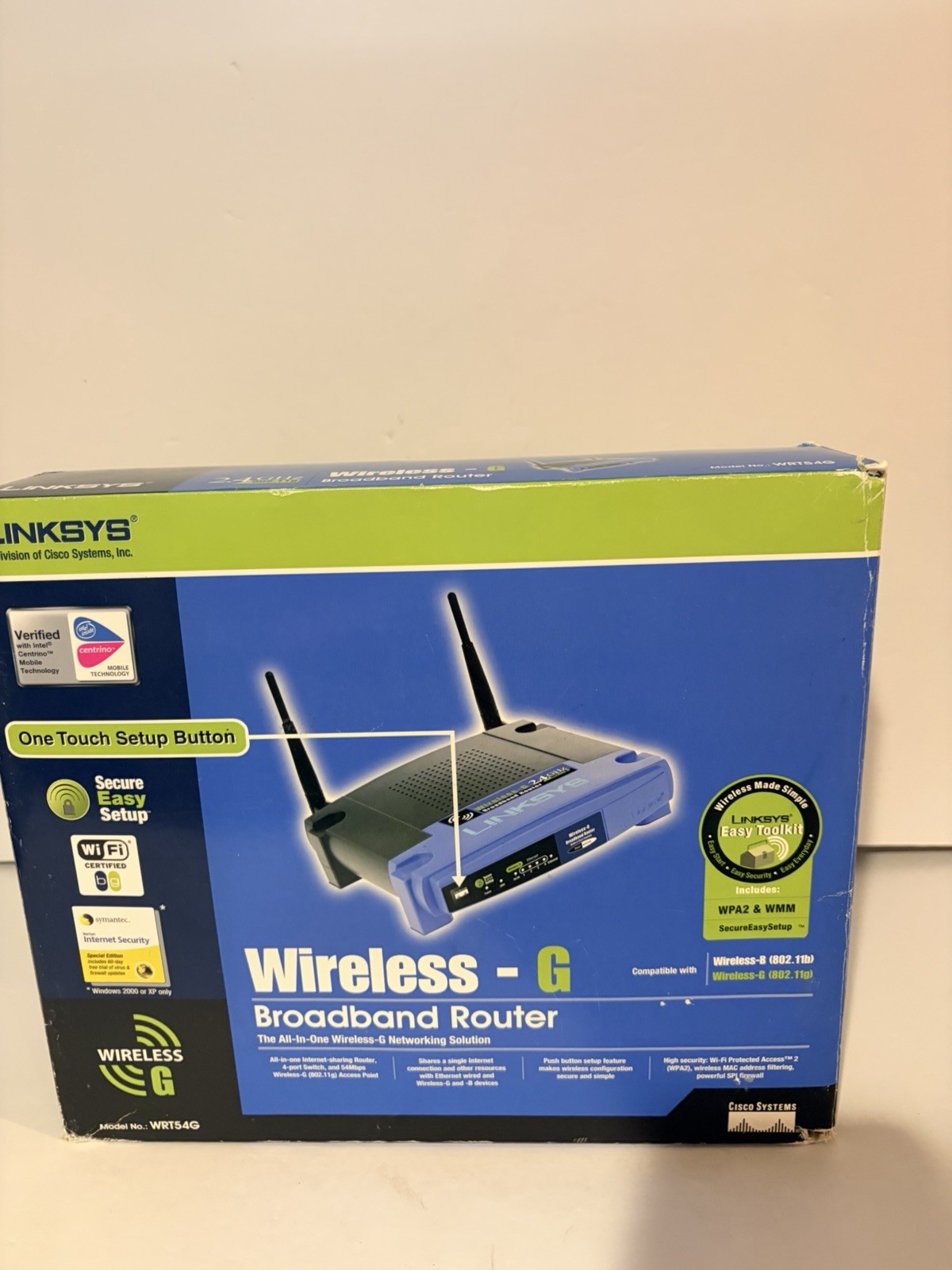 Linksys WRT150N 54 Mbps 4-Port 10/100 Wireless G Router
