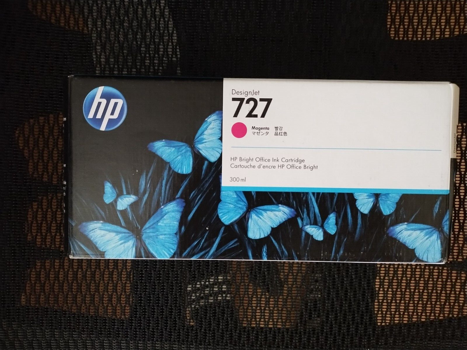 2023 GENUINE HP #727 MAGENTA 300ml CARTRIDGE F9J77A DESIGNJET T930 T1530 T2530