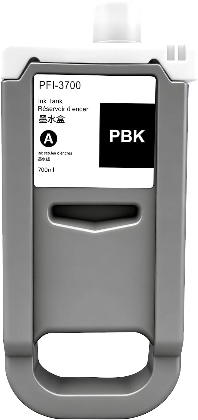 PFI-3700PBK Ink Cartridge for Canon imagePROGRAF PRO-2600/PRO-4600/PRO-6600