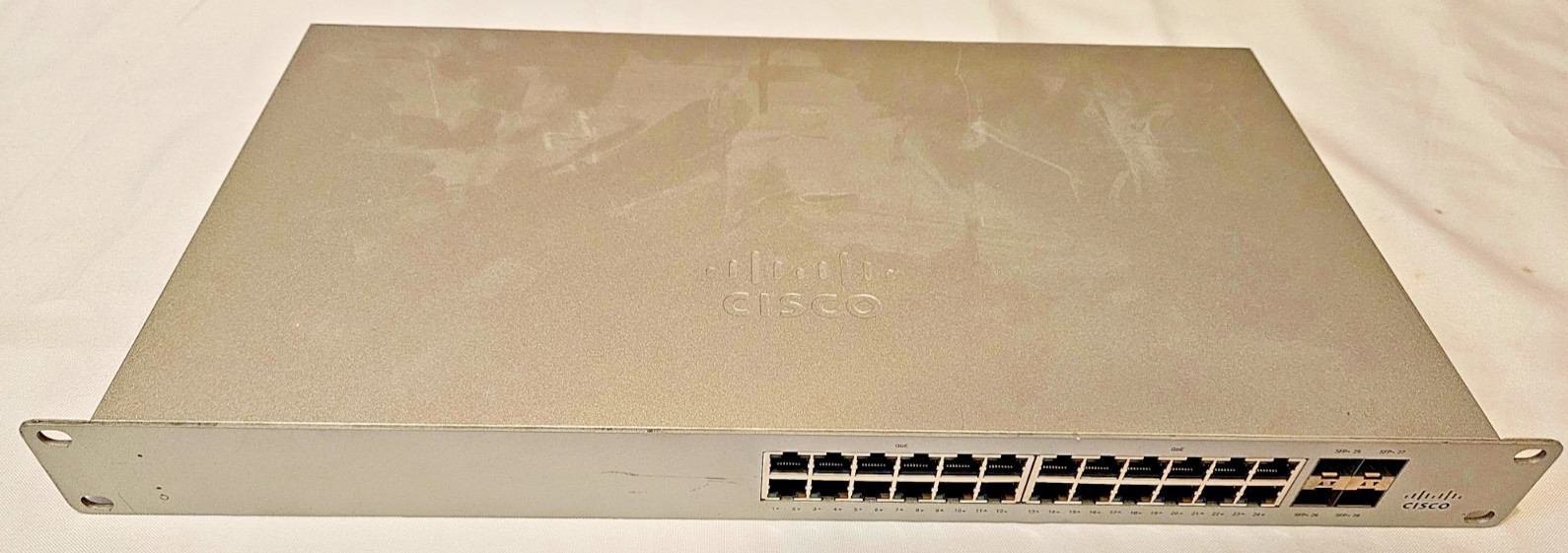 Cisco Meraki MS125-24-HW 24-Port Gigabit Switch 4x 10G SFP+ Non-PoE Unclaimed