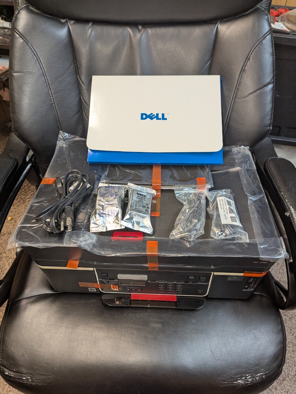 Dell V515w All-In-One Inkjet Printer WiFi Print Scan Copy Fax NEW OPEN BOX