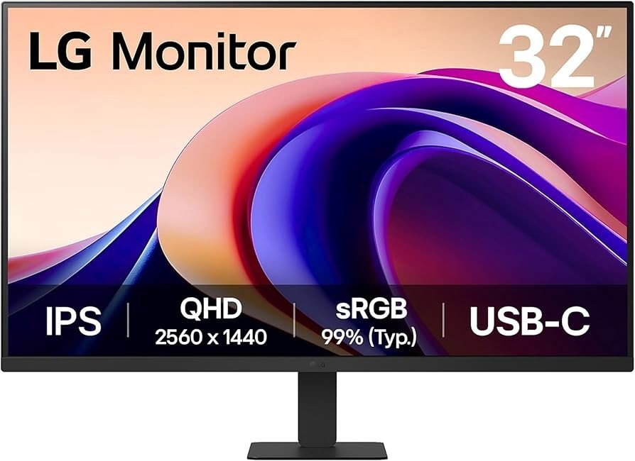 LG 32U631A-B 32-inch QHD (2560 x 1440) IPS Computer Monitor, 100Hz, 5ms, HDR10
