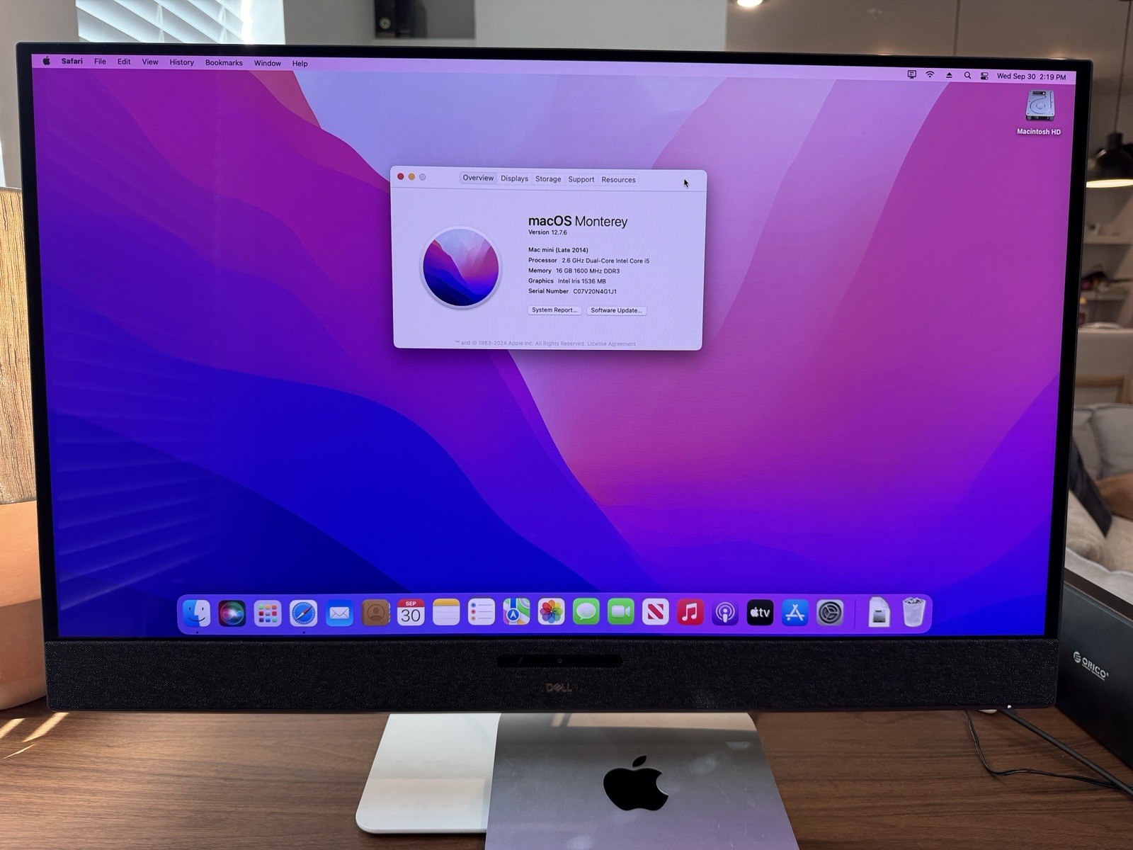 Apple Mac 2014 - 2.6GHz - 16GB - 1TB HD - 1Gb/e 