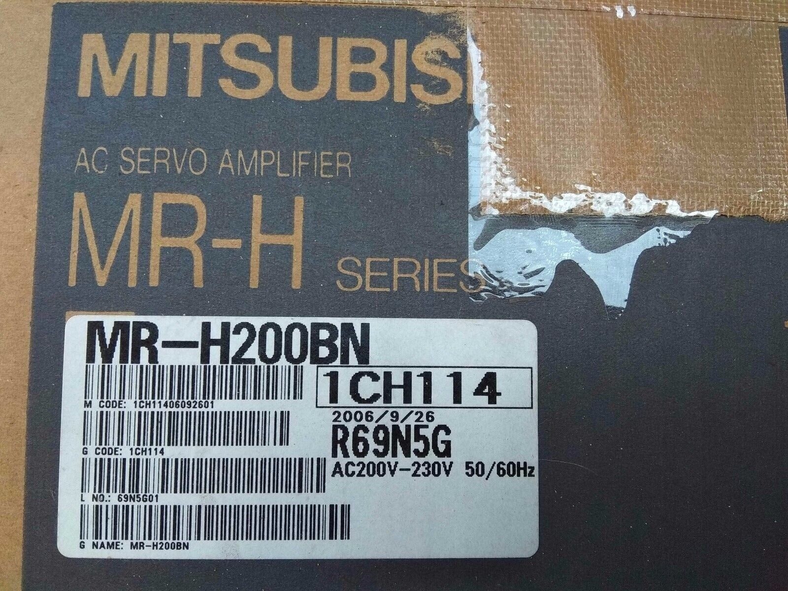 1PC New MITSUBISHI AC Servo Drive MR-H200BN fedex or DHL