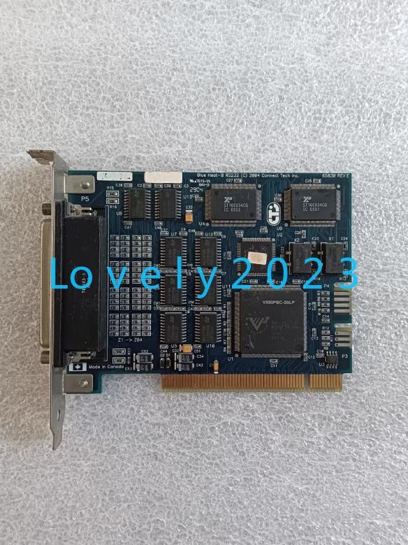 1pc used Connect Tech Blue Heat-8 RS232 65830 REV.E Acquisition Card