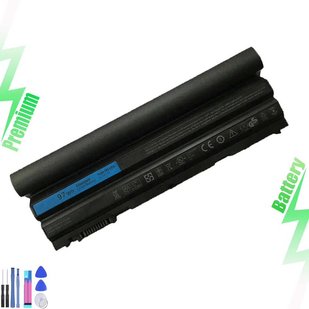 97WH M5Y0X T54FJ Laptop Battery For Dell Latitude E5420 E6420 E6430 E6520 E6440