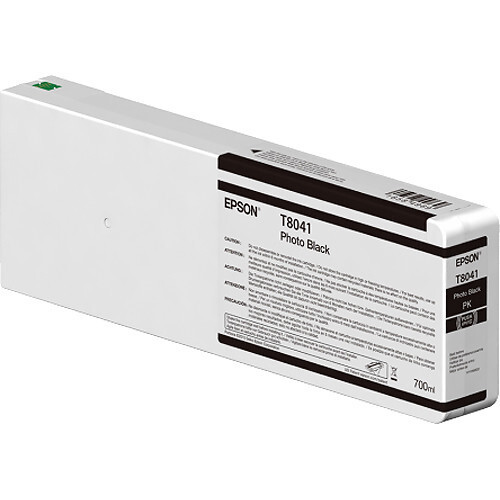 Epson T804100 UltraChrome HD Photo Black Ink Cartridge 700ml P6000 P7000 P8000