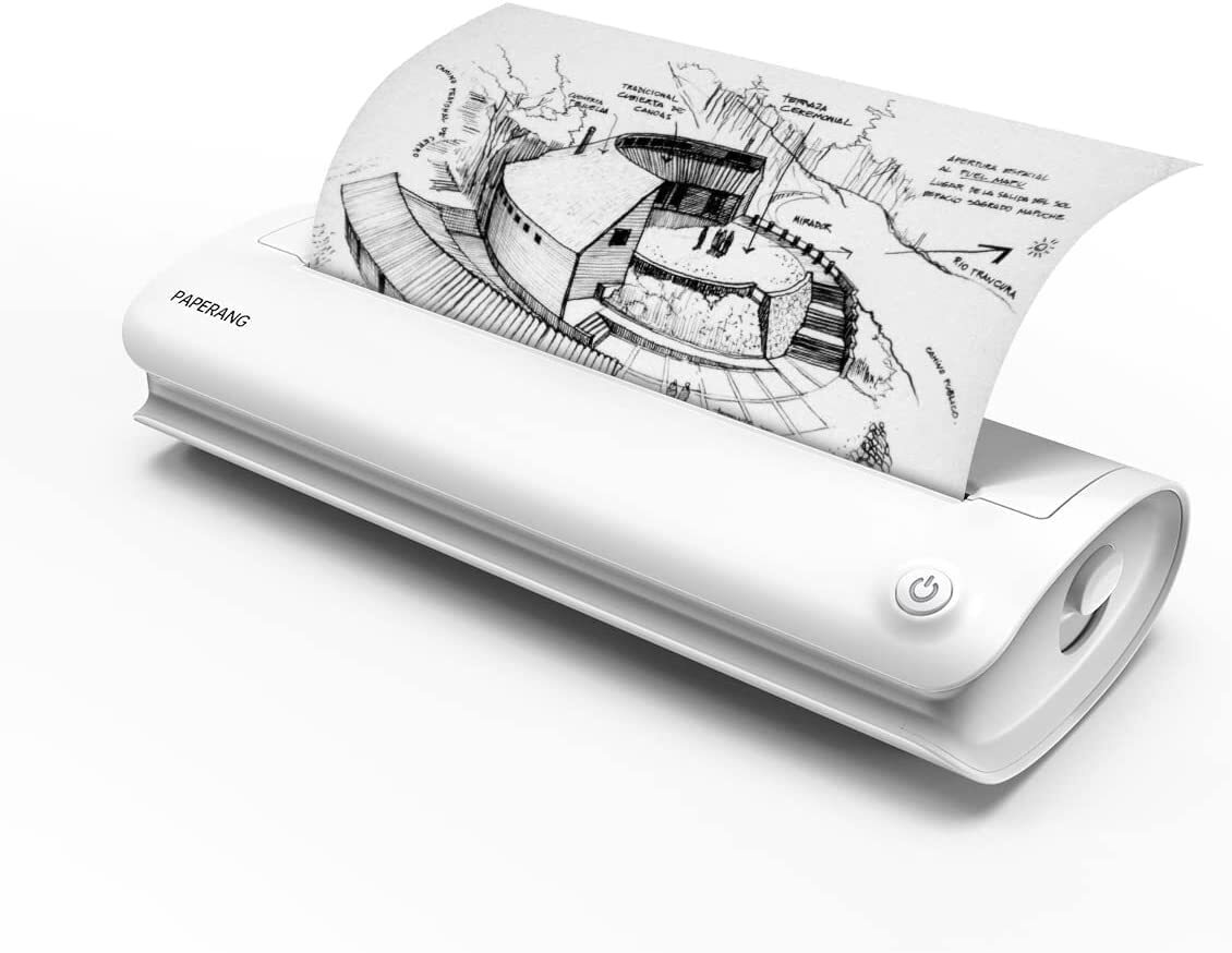 PAPERANG Wireless Bluetooth Portable A4 Thermal Printer 300dpi *2677A2B