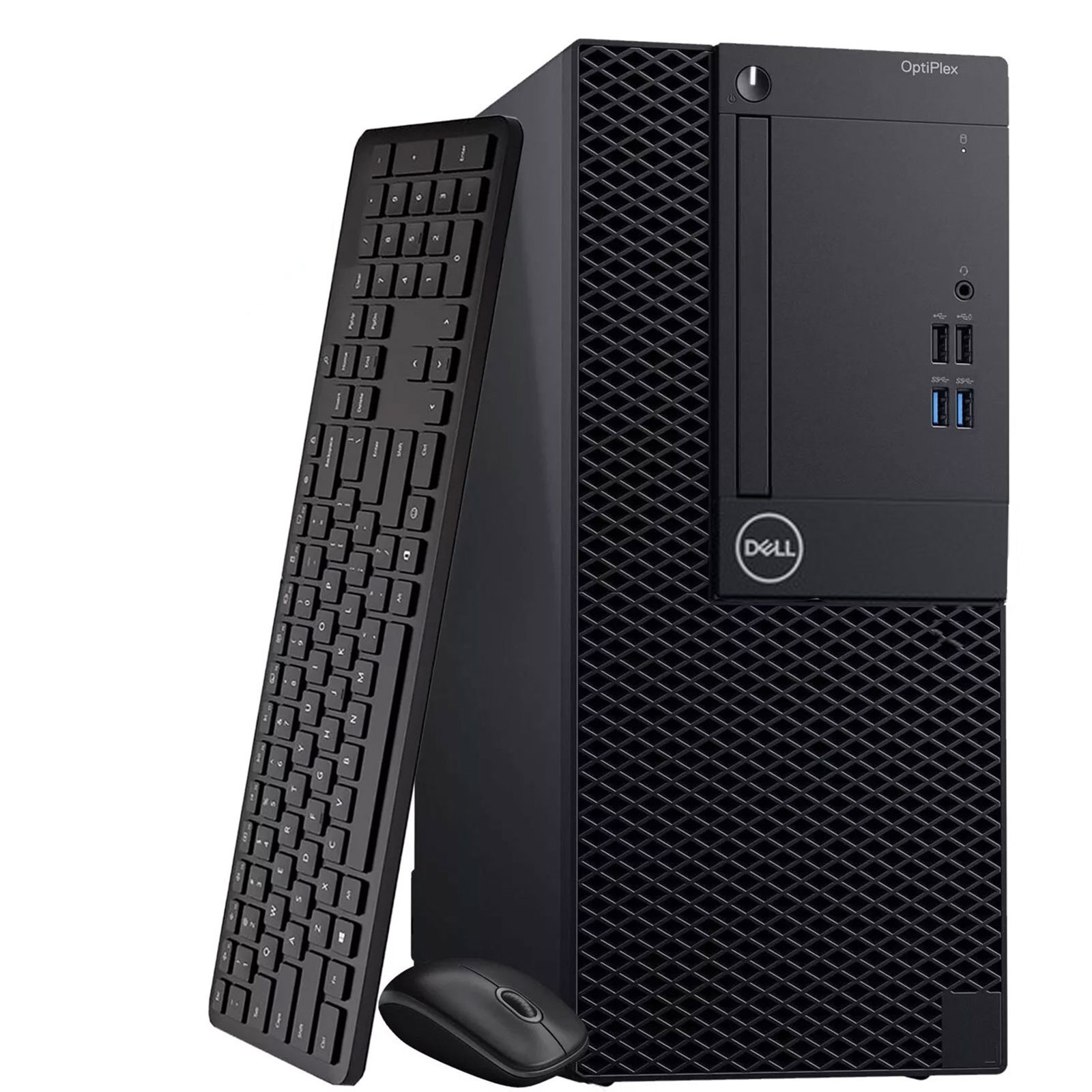 Dell 3060 Mini Tower i5-8th 32GB RAM 512GB SSD Built-in Wi-Fi WirelessK&M Win 11