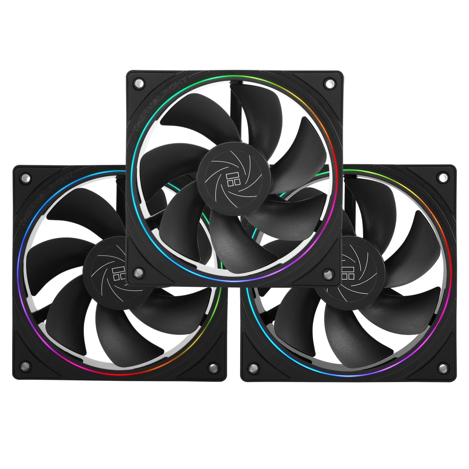 Thermalright TL-S12R X3 120mm Reverse ARGB PWM PC Case Fans 3 Pack