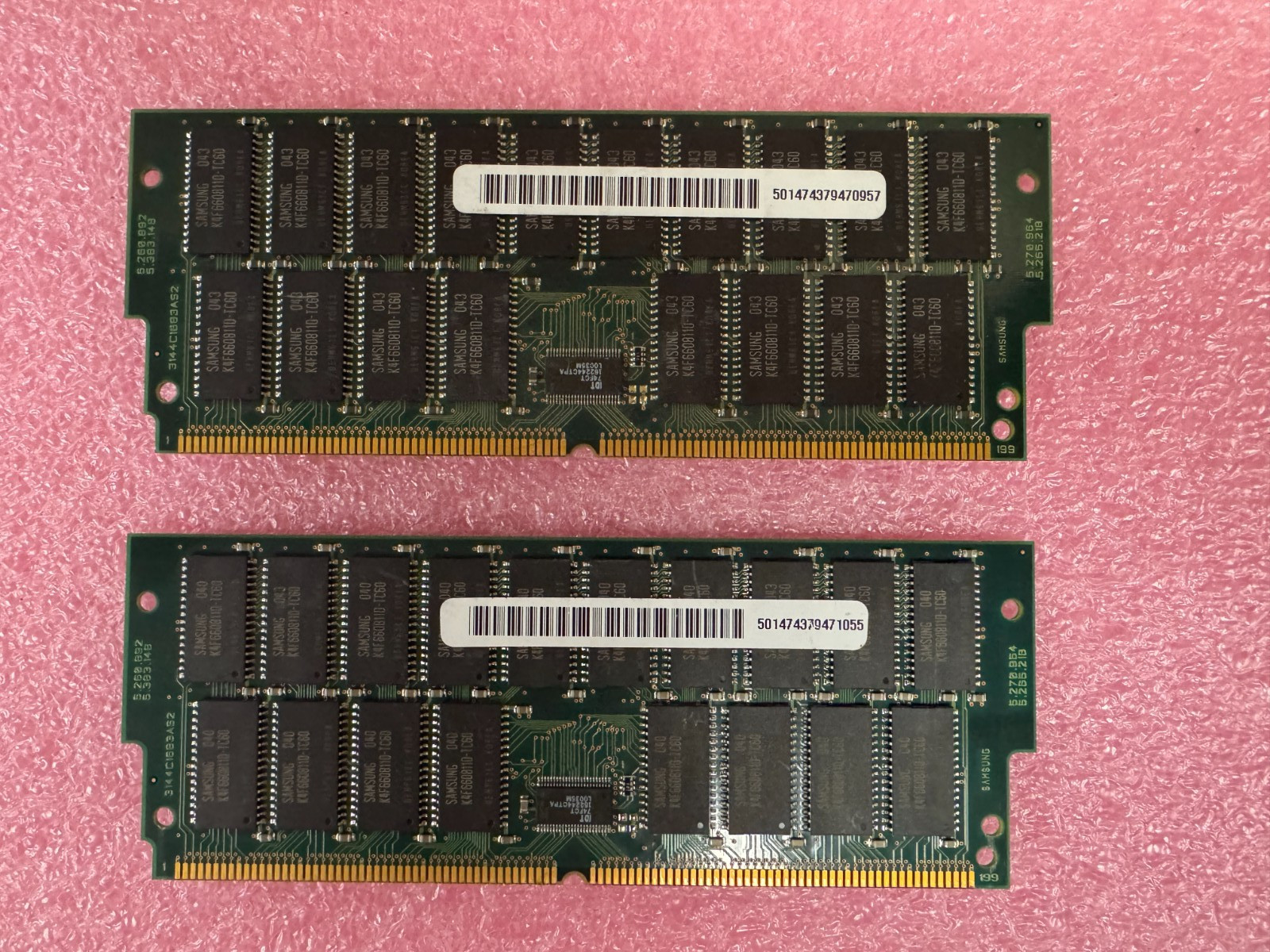 Vintage SUN X7005A 512MB KIT (2x256MB) 501-4743 200 pin Ultra80 420R 450 T1406