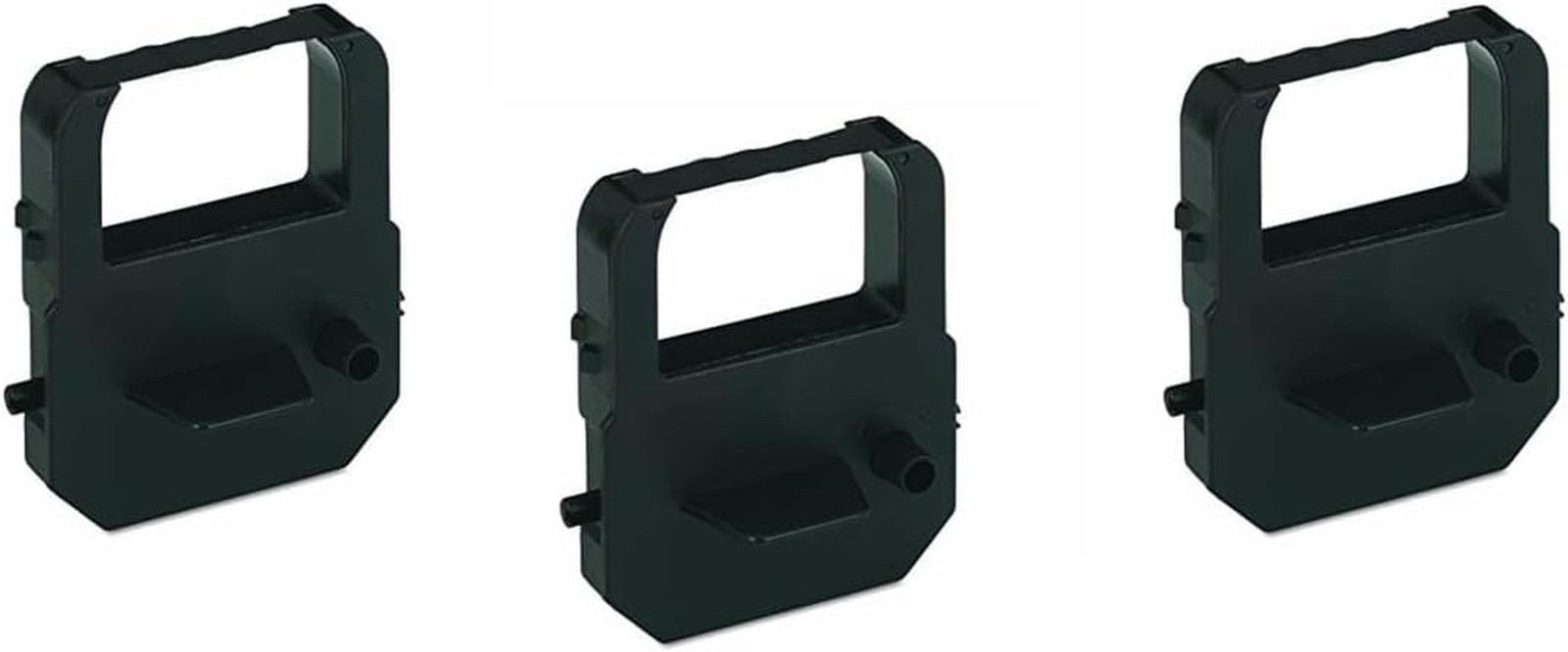 COMPUMATIC Ribbon for Lathem & Acroprint Time Clocks, Black Ink (3 Pack) | Fits