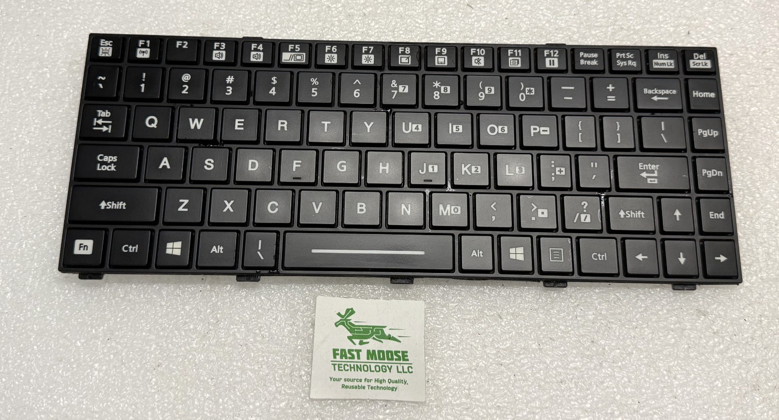 For Getac V110 V200 Backlit Chiclet Emissive US Keyboard Laptop 531129000030