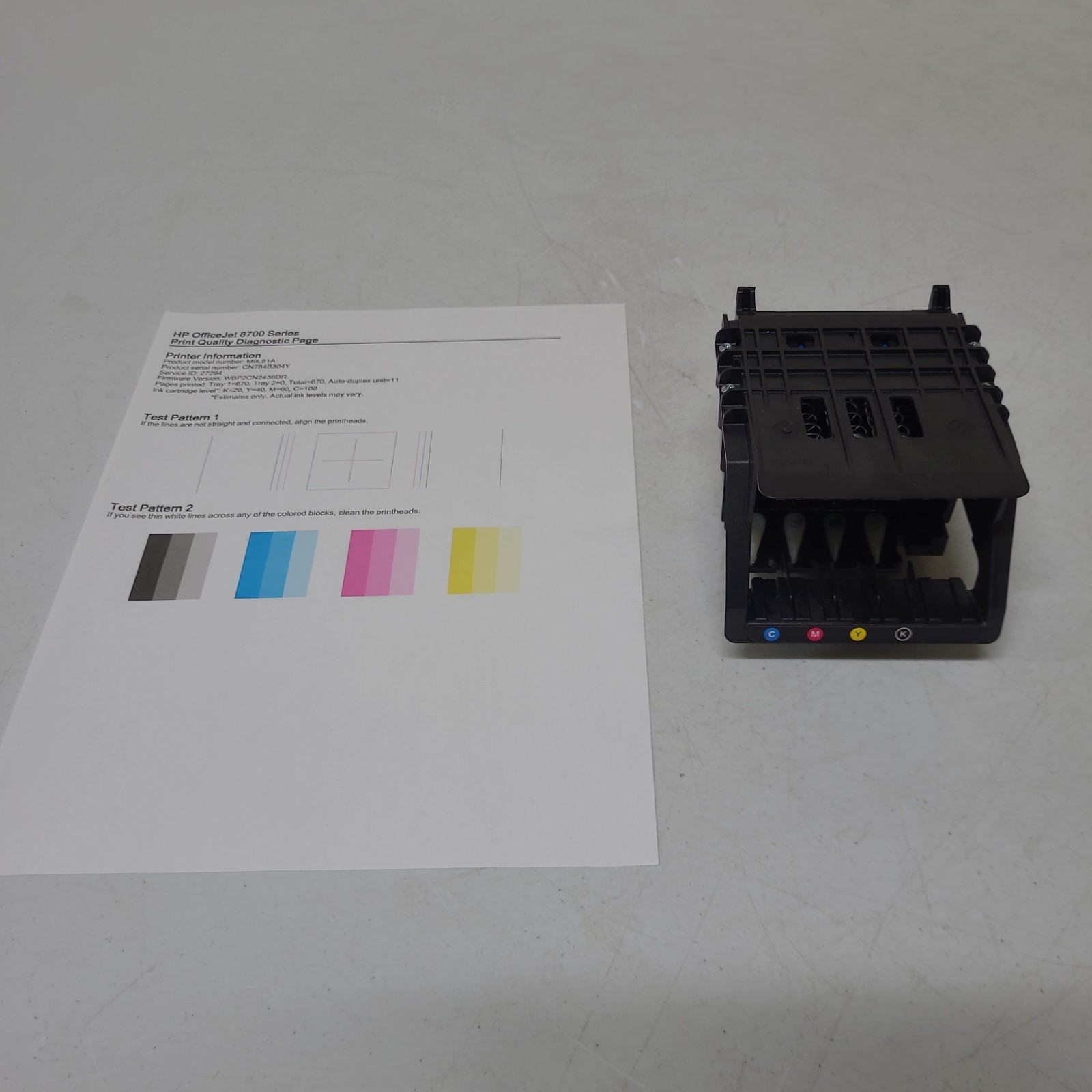 HP 952 Printhead 8710 8715 8720 8725 8730 8740 7740 7720 8210 8216