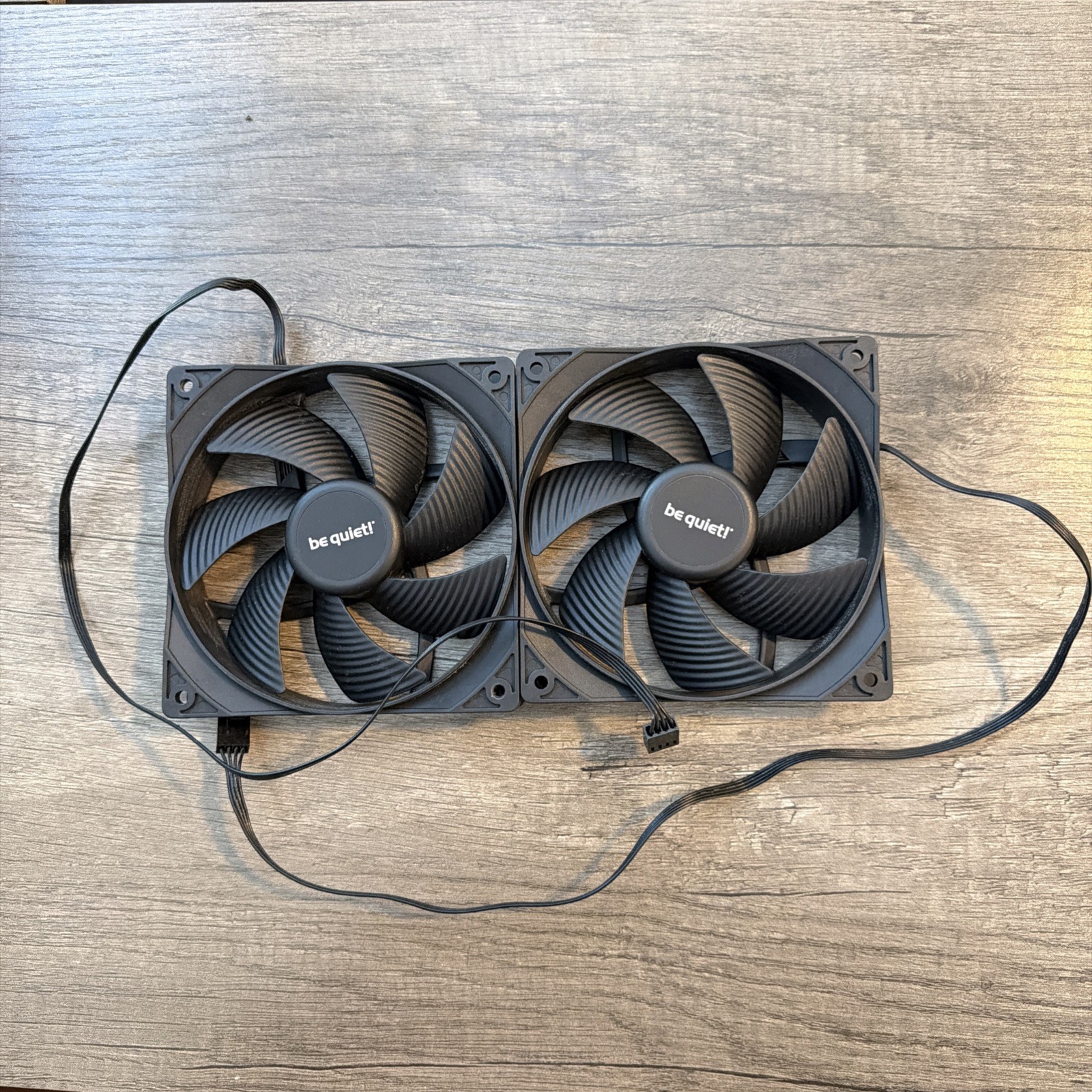 Be Quiet Pure Wings 3 120mm PWM Case Fan, Two Pack, High Performance Cooling