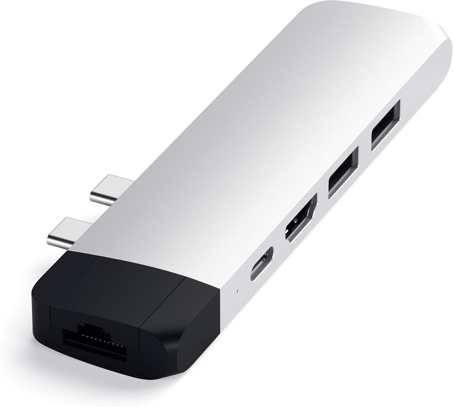Satechi Type-C Pro Hub Adapter with Ethernet, 4K HDMI, USB-C PD, for MacBook Pro