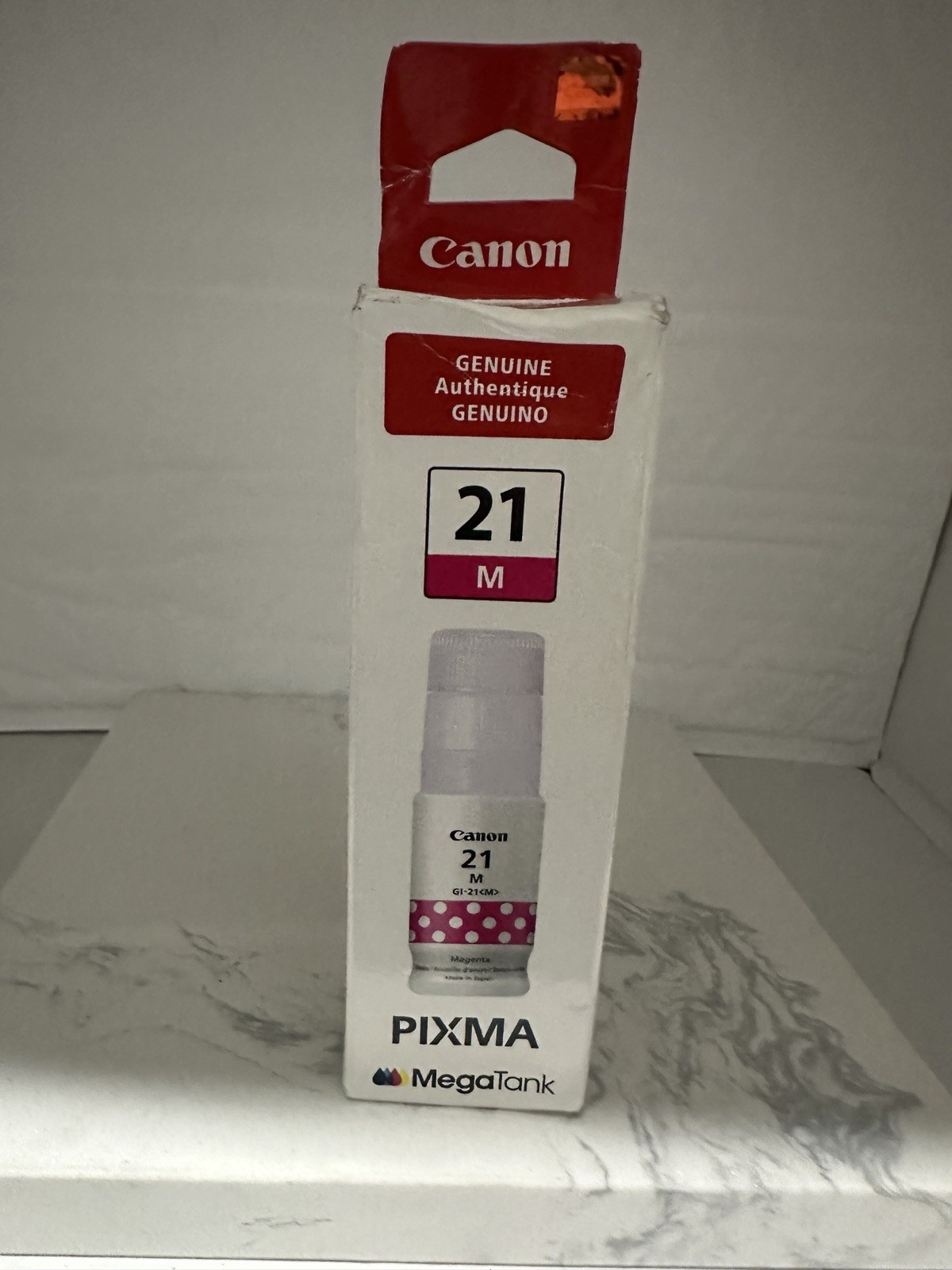 Canon GI-21 Magenta Ink Bottle, Compatible to G3260, G2260 & G1220-NEW.