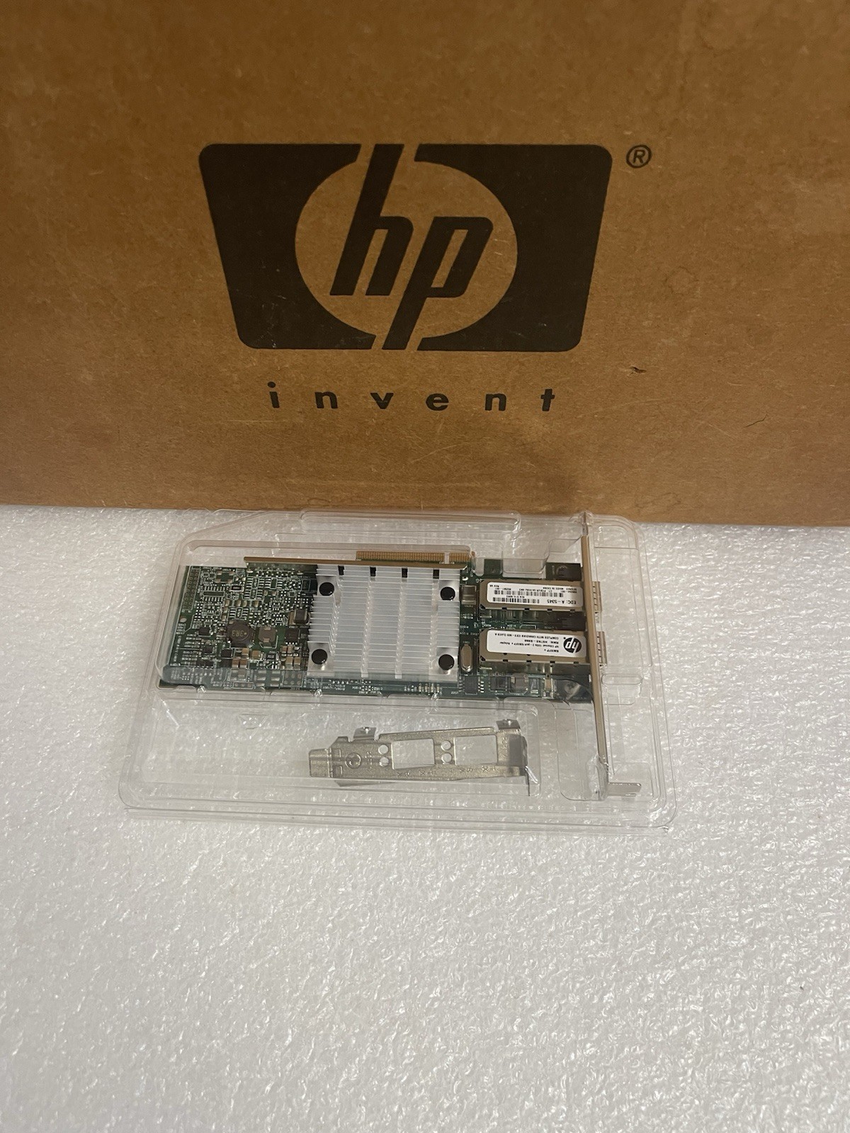 HPE 652503-B21 530SFP+ 10GB 2P ADAPTER 656244-001 652501-001 BOTH BRACKETS