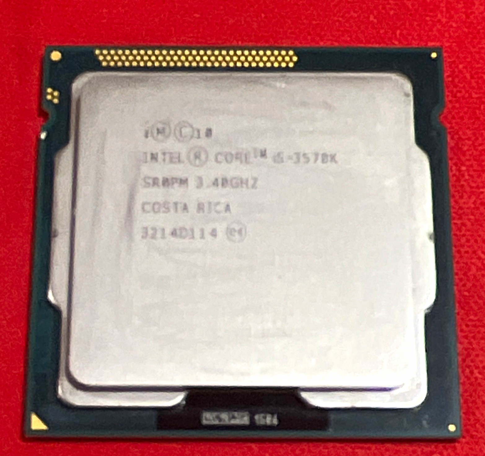 Intel Core i5-3570K SR0PM 3.40GHz 4-Core LGA 1155 CPU Processor