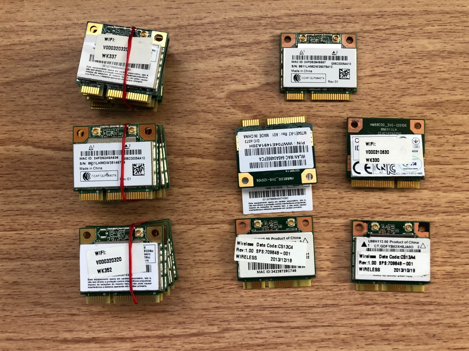 Realtek RTL8188EE WiFi  Card lot of 25