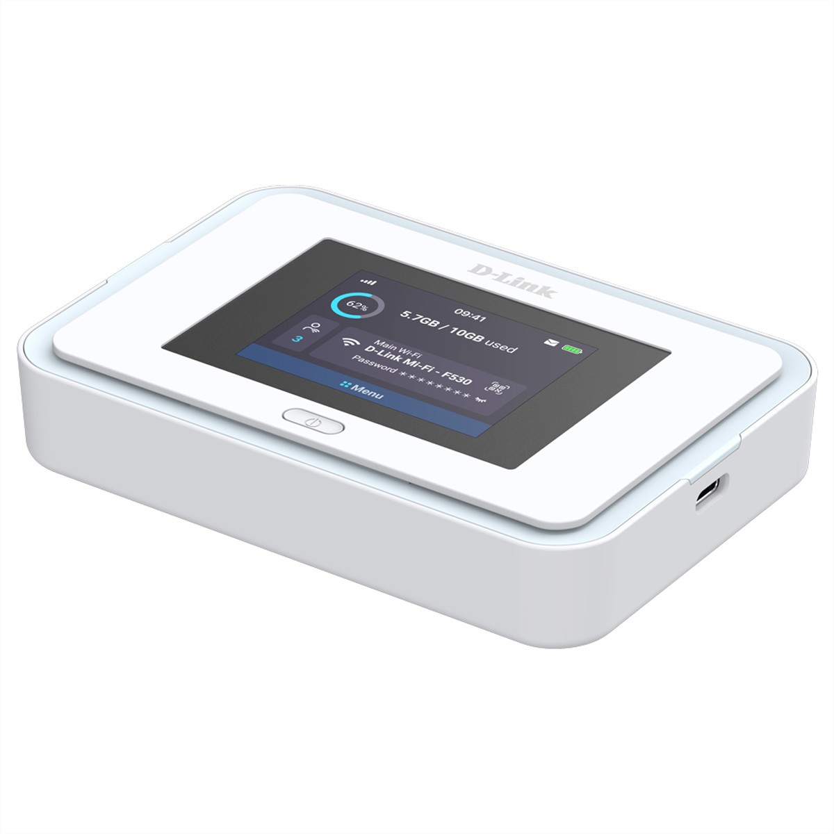 D-Link F530 Wi-Fi 6 5G Mobile Hotspot NR AX3000 Router 7.01Gbps 1-Port USB Type