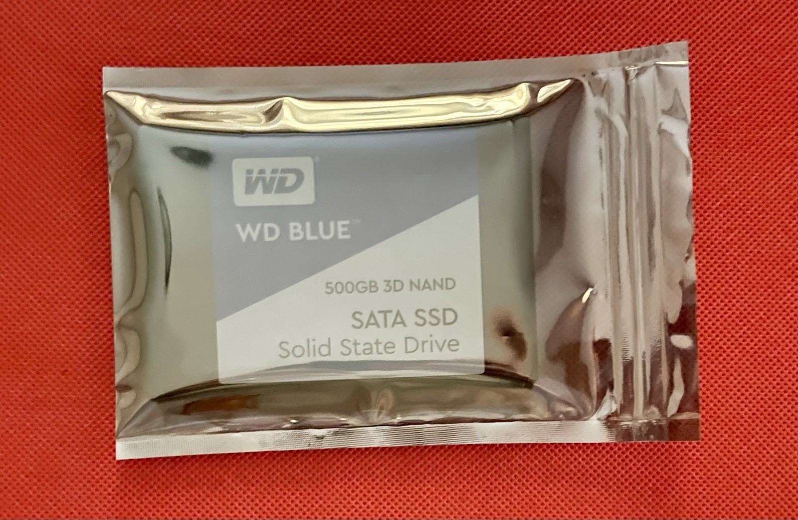 Western Digital 500GB 2.5" SSD WD Blue 3D NAND WDS500G2B0A-00SM50