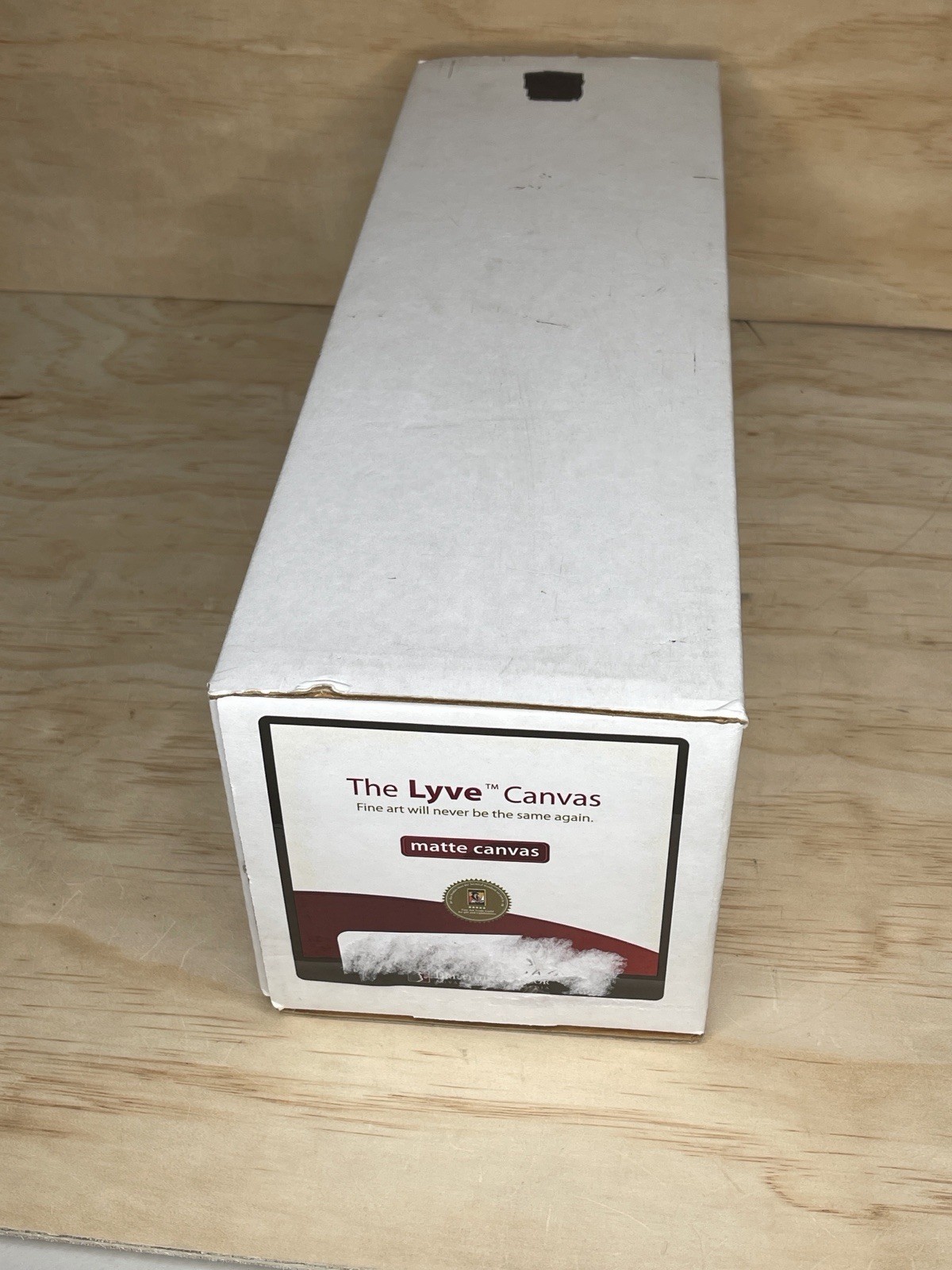 Breathing Color Lyve Canvas - 17" x 40' white matte LC17401470